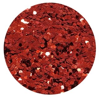 Standard Glitter Rot 0,4 mm 20 ml