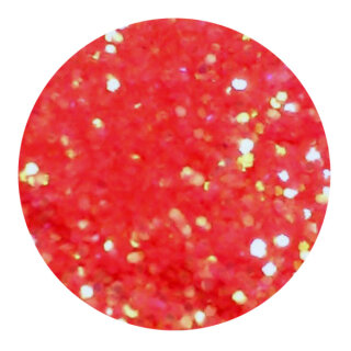UV Glitter Rot 1,0 mm 20 ml