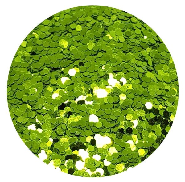 Standard Glitter Boddensau Grün 1,5 mm 100 ml