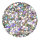 Holografisches Glitter Silber 0,4 mm 50 ml