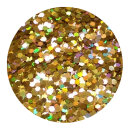 Holografisches Glitter Gold 0,4 mm 50 ml