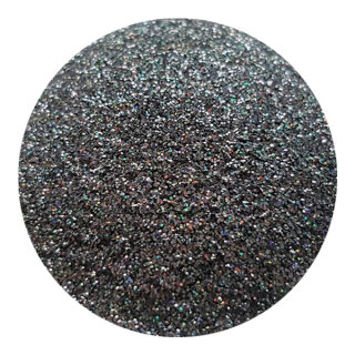 Holografisches Glitter Schwarz 0,2 mm 50 ml