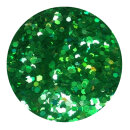 Holografisches Glitter Dunkelgrün 0,4 mm 20 ml