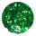 Holografisches Glitter Dunkelgrün 0,4 mm 100 ml