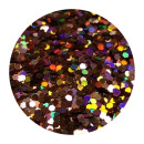 Holografisches Glitter Kupfer 1,5 mm 50 ml