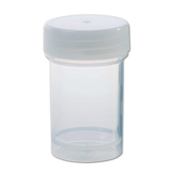 Leere Kunststoffdose100 ml