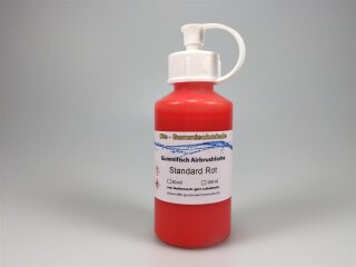 Airbrushfarbe Standard rot 100ml