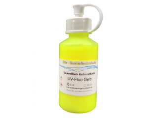 Airbrushfarbe UV-Fluo gelb 50 ml
