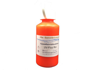 Airbrushfarbe UV-Fluo rot 100 ml