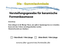 Versteifungsgewebe für Formenbaumasse